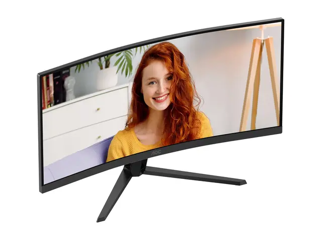 AOC Basic-line CU34B3E - B3 Series LED-skjerm kurvet 34" 3440 x 14...