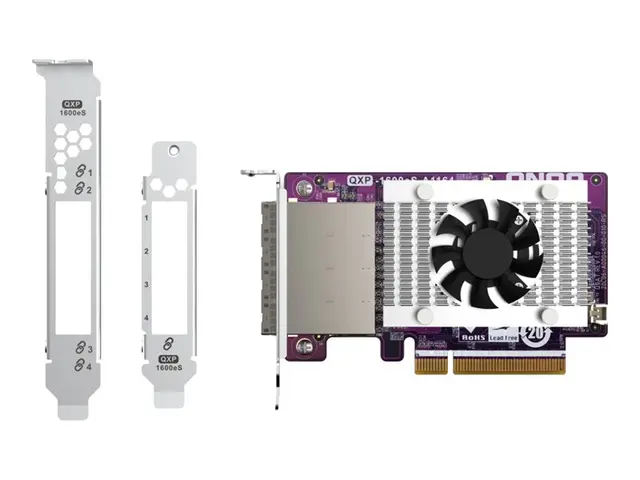 QNAP QXP-1600eS-A1164 - Diskkontroller 16 Kanal SATA 6Gb/s RAID JB...