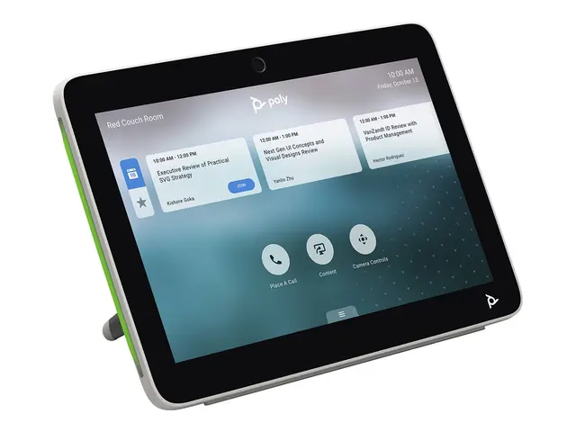 Poly TC10 - Berøringskontroller Certified for Zoom Rooms hvit