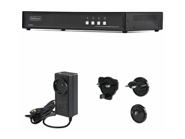 Startech - KVM-svitsj sikker 4 x KVM port(s) 1 lokalbruker stasjon...
