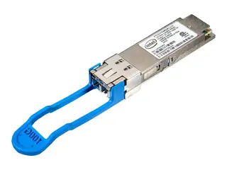 Intel - QSFP28-sender-/mottakerenhet 100GbE - 100GBase-LR4 - opp til 10 km - 1294.53-1296.59 nm / 1299.02-1301.09 nm / 1303.54-1305.63 nm / 1308.09-1310.19 nm