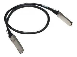 HPE X240 Direct Attach Cable - Nettverkskabel QSFP+ til QSFP+ - for Apollo 4200, 4200 Gen10; Edgeline e920; FlexFabric 12900E 36, 12XXX; ProLiant e910t 2U