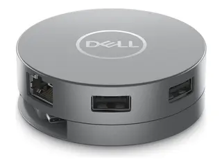 Dell 6-in-1 Multiport Adapter DA305 - dokkingstasjon USB-C - HDMI, DP, USB-C - 1GbE
