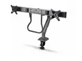 Startech Desk Mount Dual Monitor Arm w/ Crossbar, Up To 27" Displays Monteringssett - fører, mekanisk fjær - for 2 LCD-skjermer - plastikk, stål - svart - skjermstørrelse: 17"-27" - skrivebordsmonterbar - TAA-samsvar