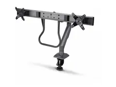 Startech Desk Mount Dual Monitor Arm w/ Crossbar, Up To 27" Displays Monteringssett - fører, mekanisk fjær - for 2 LCD-skjermer - plastikk, stål - svart - skjermstørrelse: 17"-27" - skrivebordsmonterbar - TAA-samsvar