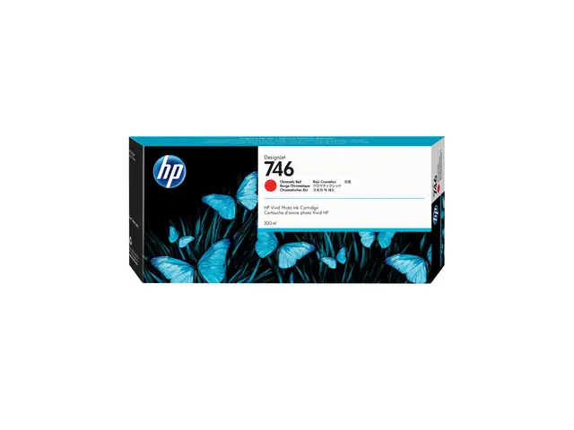 HP 746 - 300 ml kromatisk rød original DesignJet blekkpatron