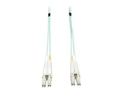 Eaton Tripp Lite Series 10Gb Duplex Multimode 50/125 OM3 LSZH Fiber Patch Cable (LC/LC) Aqua, 3M (10 ft.) - koblingskabel - 3 m - akvamarin