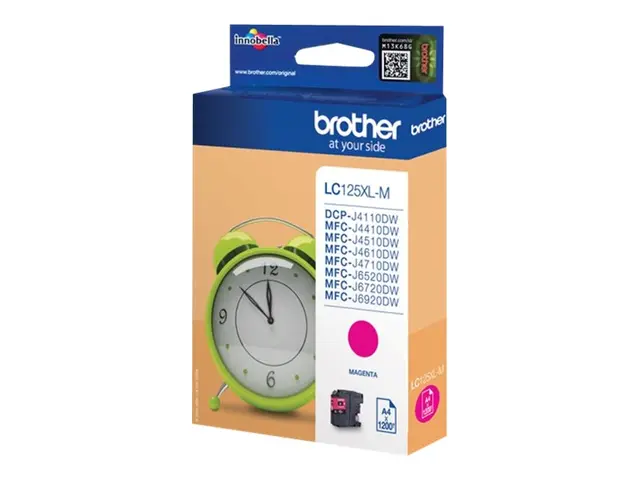 Brother LC125XLM - Super High Yield magenta original blekkpatron f...