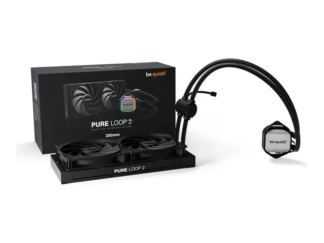 be quiet! Pure Loop 2 - Væskekjølesystem for prosessor Radiatorstø...