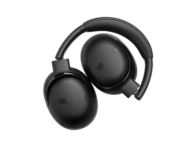 JBL Tour ONE M3 SMART TX - Hodetelefoner med mikrofon full størrelse - Bluetooth - trådløs, kablet - aktiv støydemping - 3,5 mm jakk, USB-C - svart - Zoom Certified 