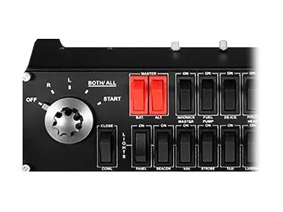 Logitech Flight Switch Panel - Instrumentpanel for flyvningssimula...