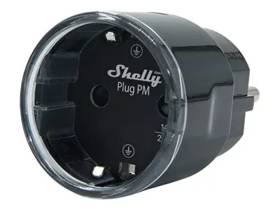 Shelly Plug PM Gen3 - Smartplugg - trådløs - 802.11b/g/n, Bluetoot...