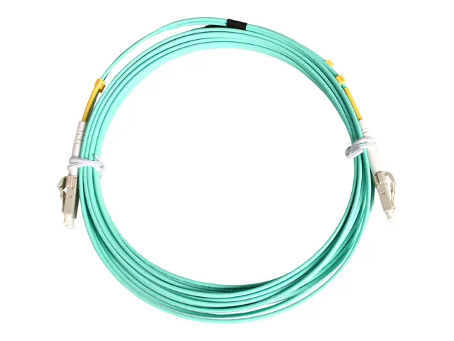 StarTech.com 2m Fiber Optic Cable - 10 Gb Aqua - Multimode Duplex ...