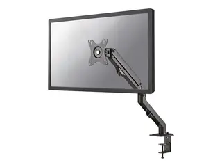 Neomounts FPMA-D650 - Monteringssett - full bevegelse for LCD-skjerm - stål - svart - skjermstørrelse: 17"-27" - klemmemonterbar, malje, skrivebordsmonterbar