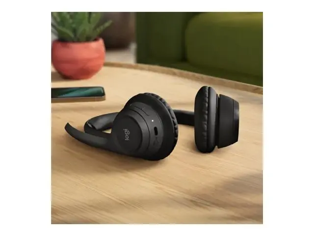 Logitech Zone 300 - Hodesett on-ear Bluetooth trådløs midnatts sort