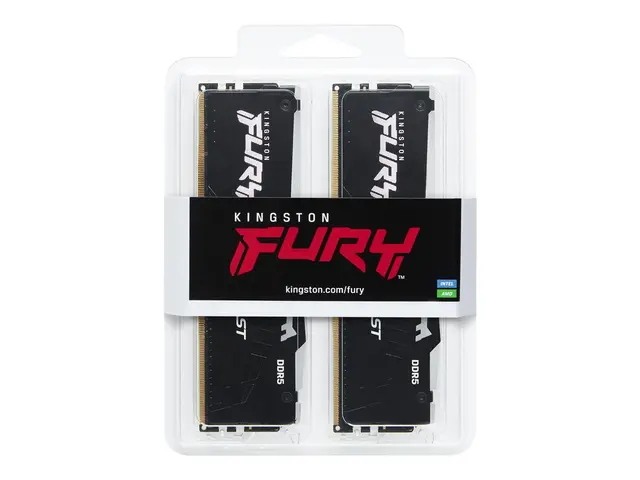 Kingston FURY Beast RGB - DDR5 sett 32 GB: 2 x 16 GB DIMM 288-pin ...