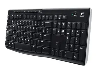 Logitech Wireless Keyboard K270 - Tastatur trådløs - 2.4 GHz - USA/Europa