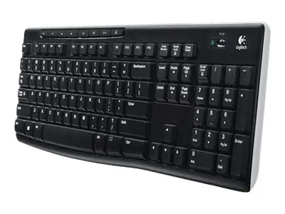Logitech Wireless Keyboard K270 - Tastatur - trådløs - 2.4 GHz - U...