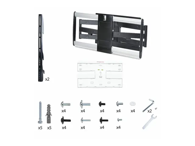 Startech - Monteringssett (veggmontering, 2 loddrette braketter) l...