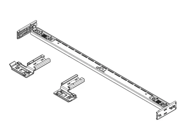 Dell - Cable strain relief bar 2U for PowerEdge R550, R750, R7515,...