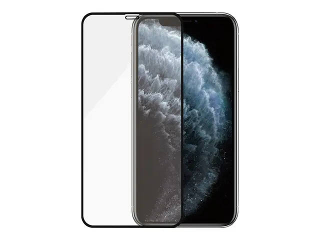 PanzerGlass - Skjermbeskyttelse for mobiltelefon glass rammefarge ...