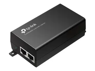 TP-Link TL-POE260S V1.6 - Strøminjektor 2,5 Gbps - AC 100-240 V - 30 watt - utgangskontakter: 1