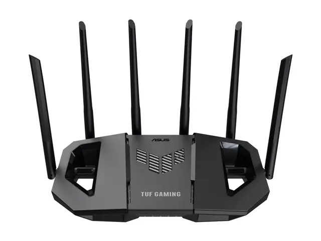 ASUS TUF Gaming BE6500 - Trådløs ruter 4-portssvitsj 1GbE, 2.5GbE ...