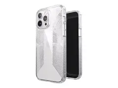 Speck Presidio Perfect-Clear Grip Baksidedeksel for mobiltelefon - blank - for Apple iPhone 13 Pro Max