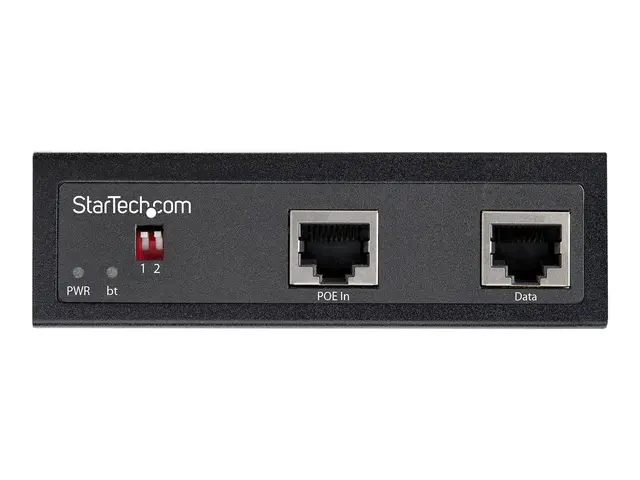 StarTech.com Industrial Gigabit PoE Splitter, 90W High Speed Power...