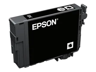 Epson 502XL - 9.2 ml - høykapasitets - svart original - blære med RF/lyd-alarm - blekkpatron - for Expression Home XP-5100, XP-5150; WorkForce WF-2860, WF-2865DWF, WF-2880DWF, WF-2885DWF