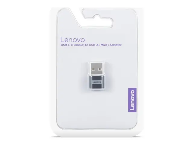 Lenovo - USB-adapter USB-C (hunn) til USB-type A (hann) USB 2.0 CRU