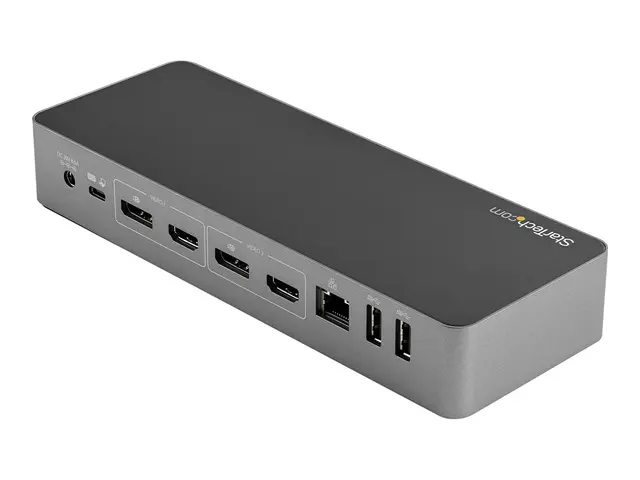 StarTech.com USB-C & USB-A Dock, Hybrid Universal Laptop Docking S...