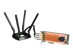 QNAP QWA-AC2600 - Nettverksadapter - PCIe 2.0 lav profil Wi-Fi 5 - for QNAP TS-1232, 1277, 253, 453, 473, 677, 832, 853, 877, 977, TVS-2472, 473, 673, 872, 873