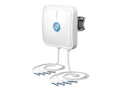 QuWireless QuSector 7V-120-8 - Antenne - panel Wi-Fi - 7 dBi - direksjonal - innendørs / utendørs