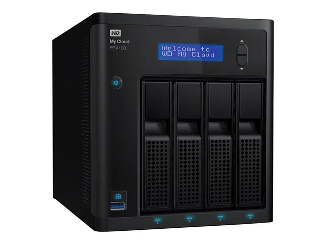 WD My Cloud PR4100 WDBNFA0400KBK - NAS-server - 4 brønner - 40 TB ...