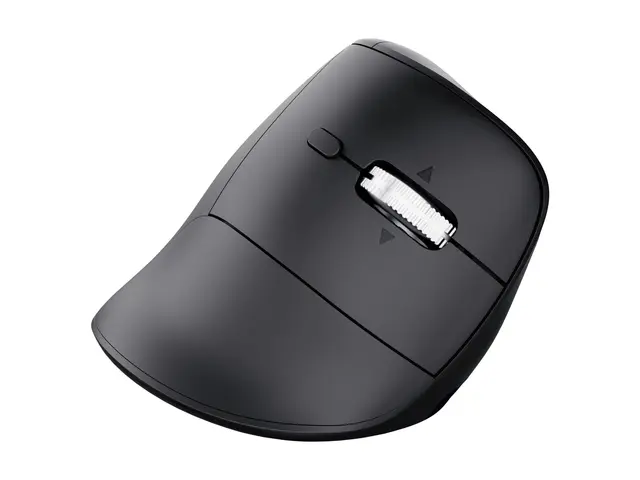 Trust Vyran - Vertikal mus - ergonomisk - høyrehendt - optisk - 8 ...