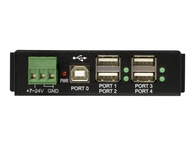 StarTech.com Rackmount USB 2.0 Hub - 4 Port Rugged Industrial x DI...