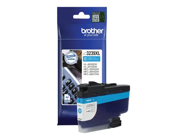 Brother LC3239XLC - Cyan original blekkpatron for HL-J6000DW, HL-J...