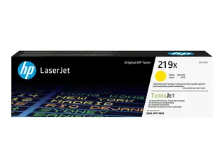 HP 219X - H&#248;y ytelse - gul - original - LaserJet tonerpatron (W2192X) - for Color LaserJet Pro MFP 3302fdn