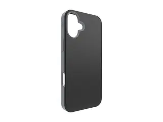 Zagg SoHo Snap - Baksidedeksel for mobiltelefon MagSafe-samsvar - grafen, termoplast-polyuretan (TPU) - svart - for Apple iPhone 16 Plus