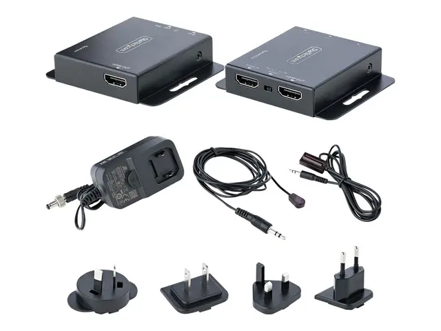 StarTech.com HDMI Extender over CAT6/CAT5, 4K 30Hz/130ft (40m) or ...