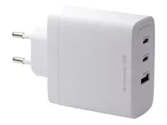 dbramante1928 re-charge - Strømadapter 100 watt - 3 utgangskontakter (2 x USB-C, USB) - hvit