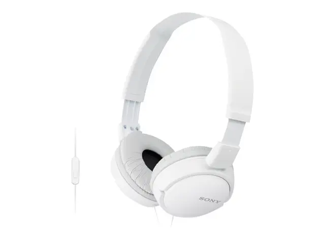Sony MDR-ZX110AP - Hodetelefoner med mikrofon - full størrelse - k...