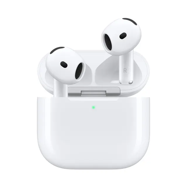 Apple AirPods 5 - True wireless-hodetelefoner med mikrofon ørepropp - Bluetooth - aktiv støydemping - hvit 
