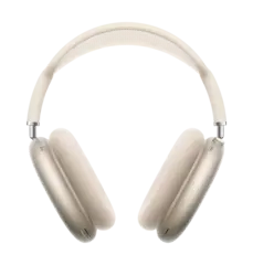 Apple AirPods Max - 2. generasjon hodetelefoner med mikrofon - full st&#248;rrelse - Bluetooth - tr&#229;dl&#248;s - aktiv st&#248;ydemping - stjernelys