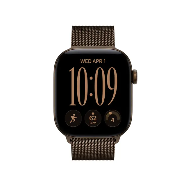 Apple Watch Series 12 GPS 42mm Dark Bronze Aluminium Case with Dark Bronze M 
