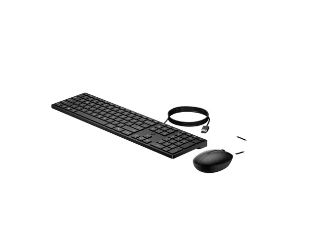 HP Desktop 320MK - Tastatur- og mussett full size USB QWERTY Pan N...