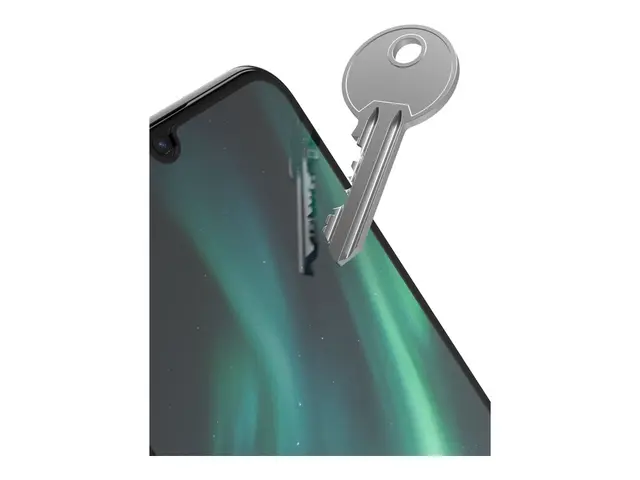 DORO - Skjermbeskyttelse for mobiltelefon glass rammefarge svart