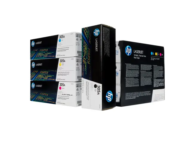 HP 305A - Magenta original LaserJet tonerpatron (CE413A) for Pro 3...