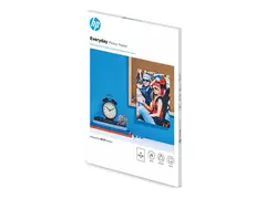 HP Everyday Photo Paper - Blank 8 mille - A4 (210 x 297 mm) - 200 g/m&#178; - 25 ark fotopapir - for Deskjet 21XX, 2622, 36XX; Officejet 52XX, 6000, 68XX, 80XX; Photosmart B110, Wireless B110